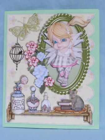 Little Girl Card by Susan Smith