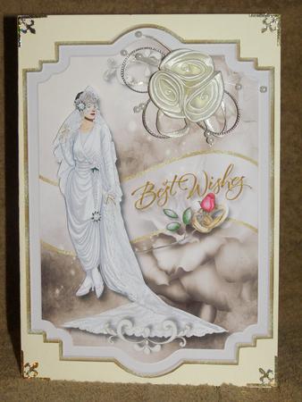 Lovey Dovey Card Topper by Susan Smith