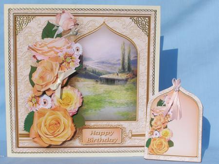 Summer Days Golden Roses Mini Kit by Susan Smith