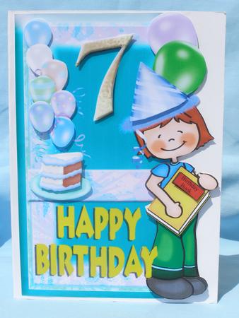 Happy Birthday for 7 Year Old by Susan Smith