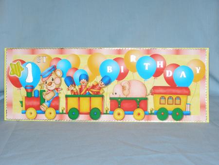 Lovely Animal Train Dl by Susan Smith