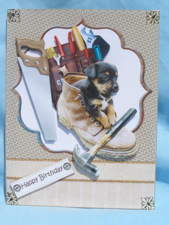 An Old Work Boot for Dad by Susan Smith