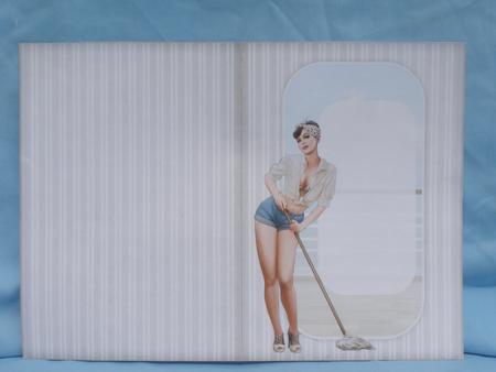 1950's Pin Up Girl Alice May (cream) Insert by Susan Smith