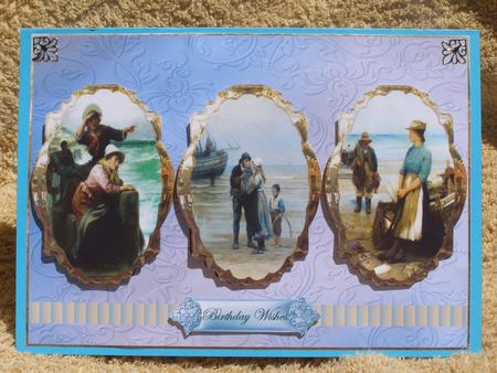 Fisherman's Wives Card Front Panels and Toppers by Susan Smith