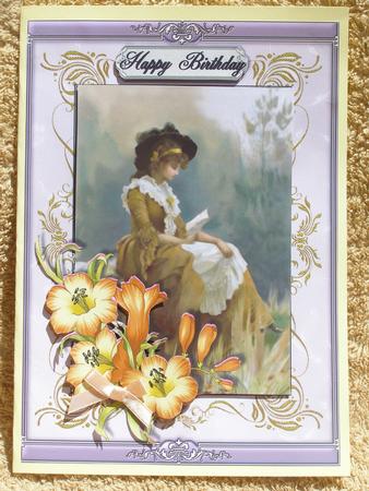 Female Birthday Card or Special Occasion by Susan Smith