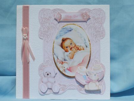 Vintage Baby Girl in an Ornate Frame by Susan Smith
