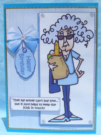 Stella Money Can't Buy Love Quick Card by Susan Smith
