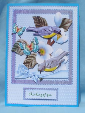 Birds in Bleu by Susan Smith