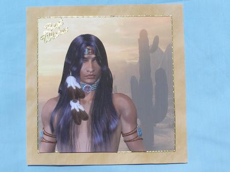 Native American (man) by Susan Smith