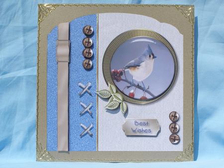 Quiet Country Charm Card Topper 1 by Susan Smith
