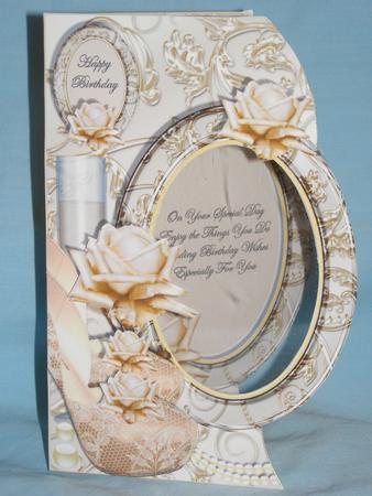 Perfect Pearls - Shaped Topper, Insert & Decoupage by Susan Smith