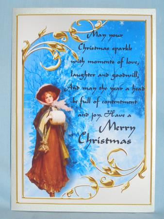 A Christmas Verse Quick Card by Susan Smith