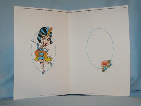 Frieda Flapper is Fabulous Orange/blue Insert by Susan Smith