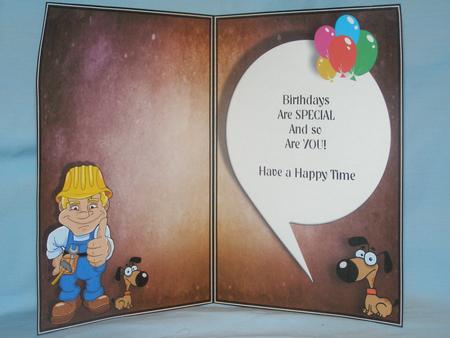 Insert Male Card by Susan Smith