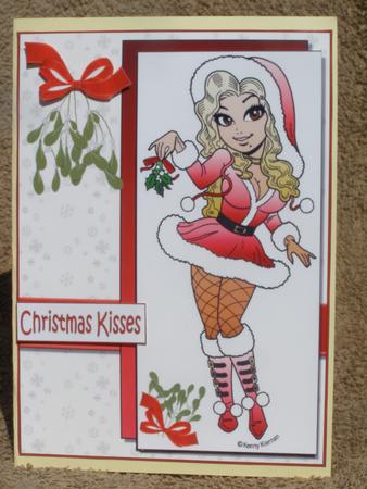 Merry Kissmas Quick Card by Susan Smith