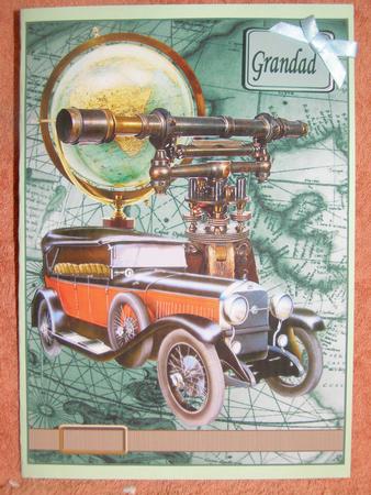 Vintage Travel Things Green by Susan Smith