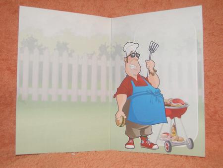 Barbeque Dude Insert by Susan Smith