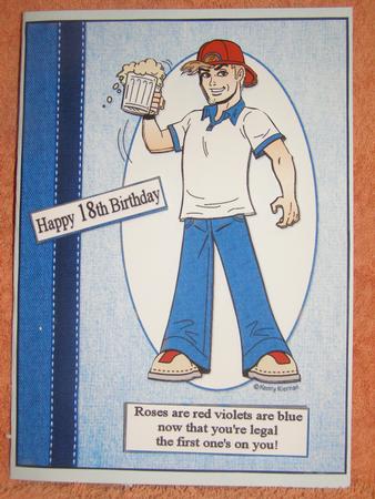 Cheers Dude Happy 18th, 19th, 21st Birthday by Susan Smith