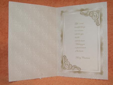 Merry Christmas Insert by Susan Smith