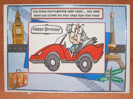 Gus is on a Road Trip for His 50th by Susan Smith