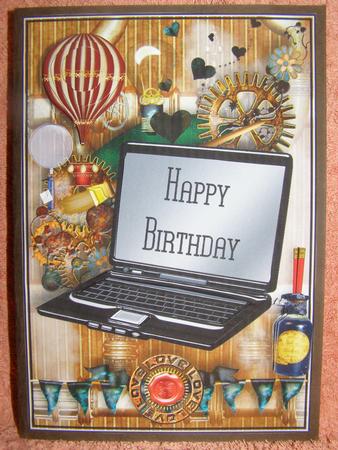 Male Birthday Card or Other Occasion by Susan Smith