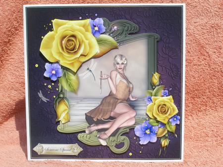 Bed of Roses 8x8 Mini Kit by Susan Smith