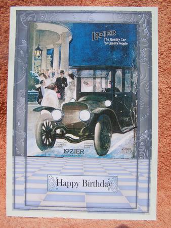 Quick Card Vintage Car by Susan Smith