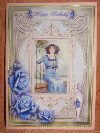 Female Birthday Card or Special Occasion by Susan Smith