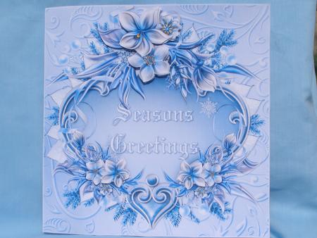 8x8 Winter Flowers Extravaganza 2 by Susan Smith