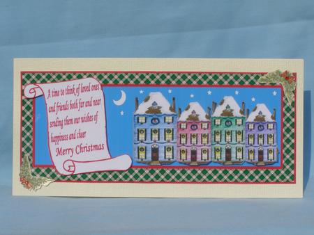 Dl Christmas Houses Decoupage by Susan Smith