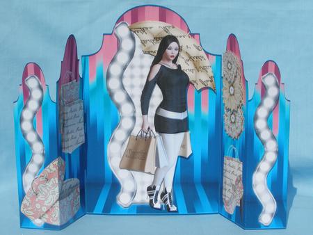 Shopaholic Theatre Fold Mini Kit by Susan Smith