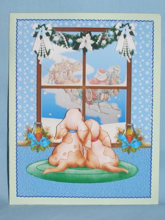 Puppy Look There's Santa by Susan Smith