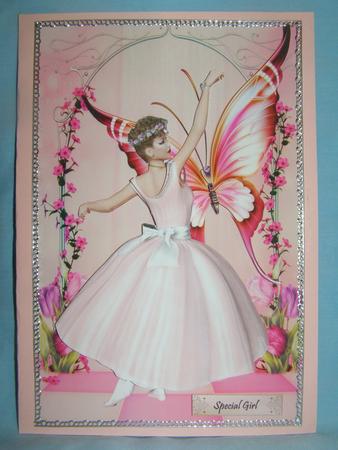 Belle Ballerina Butterflie Beauty 3 by Susan Smith