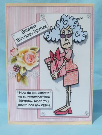 Stella Sends Belated Birthday Wishes by Susan Smith