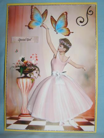 Belle Ballerina Butterflie Beauty 2 by Susan Smith