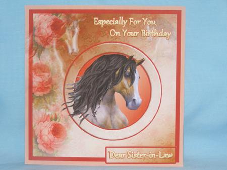 Wild Horses with Roses by Susan Smith