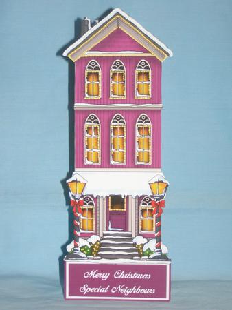 Merry Christmas Special Neighbours Large Dl Shaped Card by Susan Smith