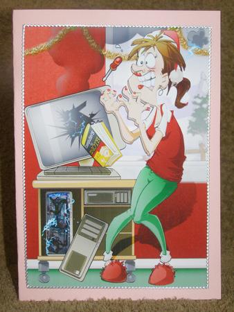 Christmas P.c. Repair Lady by Susan Smith