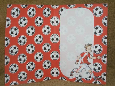 Football Dude from Middlesbrough Insert by Susan Smith