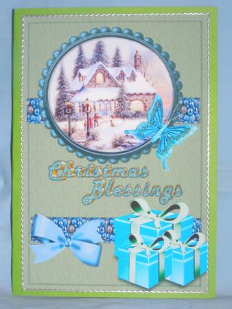 Traditional Blessed Christmas by Susan Smith