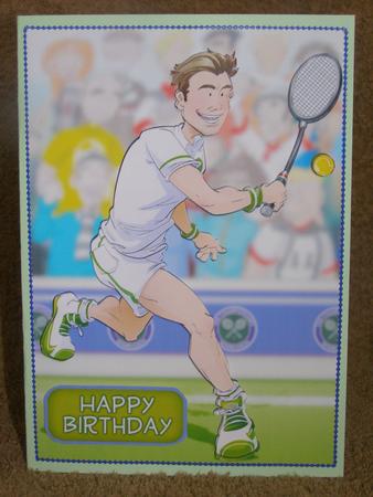 Tennis Dude 2 by Susan Smith