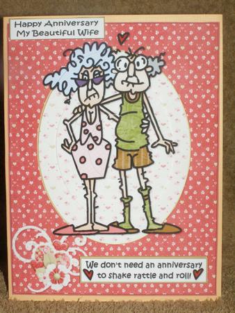 Stella and Gus Shake Rattle and Roll Anniversary Pyramid by Susan Smith