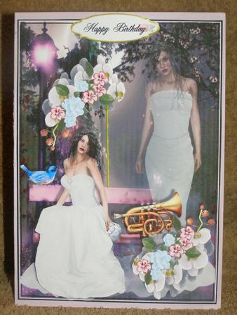 Female Birthday Card or Special Occasion by Susan Smith