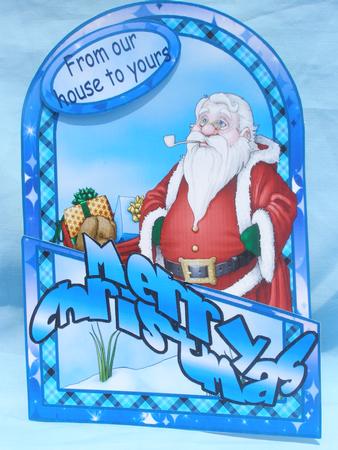 Cutaway Santa with Sack by Susan Smith