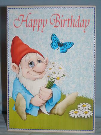 Lovely Garden Gnome by Susan Smith