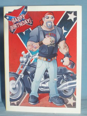 Angel of Hell Confederate Flag Dude by Susan Smith