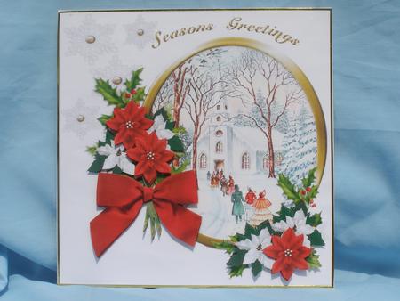 8x8 Lets Go to Church Vintage Christmas Mini Kit by Susan Smith
