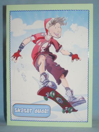 Christmas Skater Dude by Susan Smith