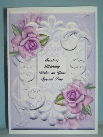 Lilac Swirl Roses by Susan Smith