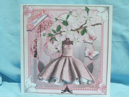 Cherry Blossom Card Topper by Susan Smith